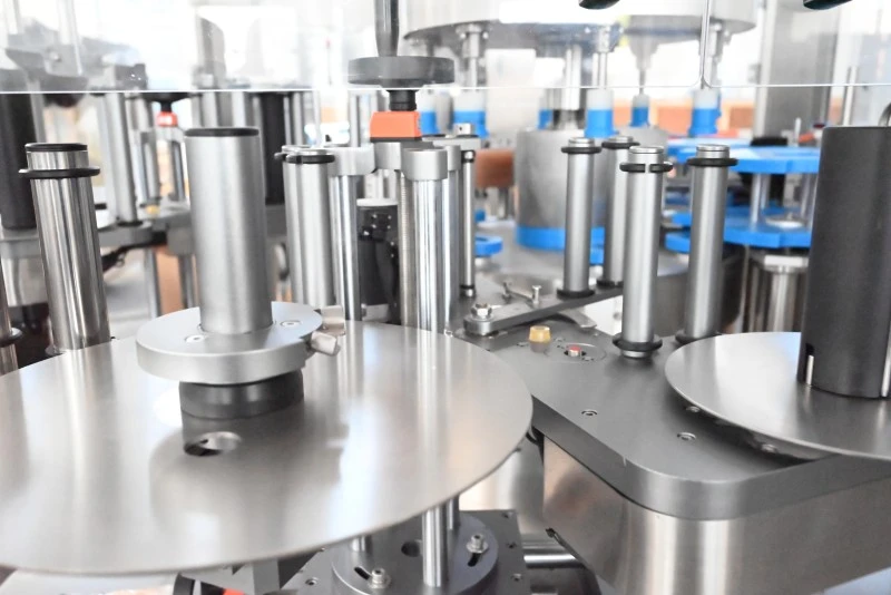 Square Food Jar Labeling Machine